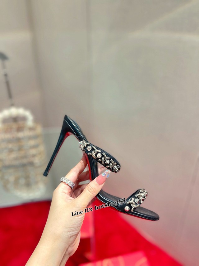 Paris Texas專櫃同步最新鏈條系列-高跟單鞋 dx1459